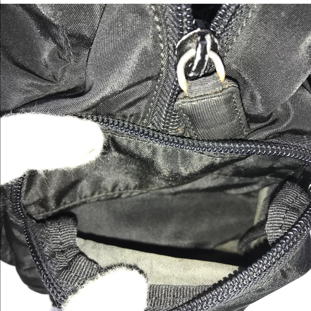 Prada backpack nylon black used 272-10-o - Picture 4 of 16